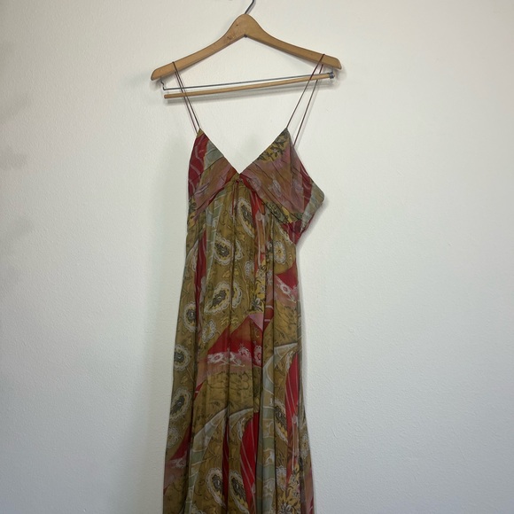 Zara Multicolor Bohemian Maxi Dress - Picture 9 of 9